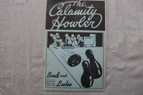 1940 SEPTEMBER-OCTOBER THE CALAMITY HOWLER SOFTCOVER BOOK - OHIO - K 3465