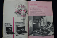 1955 HOTPOINT ELECTRIC RANGE MANUAL - SOFTCOVER - K 1559