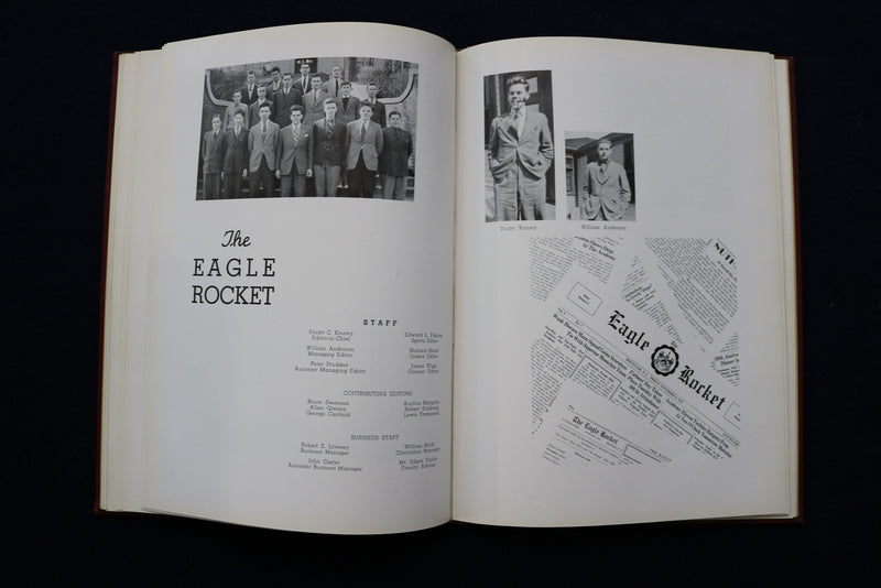 1937 OCTOPUS MONTCLAIR ACADEMY SCHOOL YEARBOOK - MONTCLAIR, NJ - YB 3453