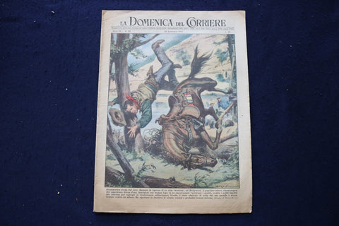 1952 SEPTEMBER 28 LA DOMENICA DEL CORRIERE MAGAZINE - GLENN FORD COVER - E 23671