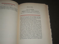1945 THE FUTURE OF INDUSTRIAL RESEARCH BY STANDARD OIL COMPANY BOOK - KD 4299
