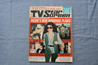 1970 AUGUST TV STAR SCREEN MAGAZINE - JACKIE KENNEDY COVER - E 18722