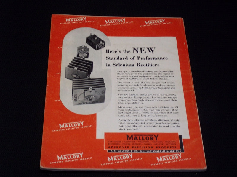 1955 OCTOBER RADIO & TELEVISION NEWS MAGAZINE VERY NICE FRONT COVER - E 89