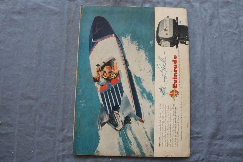 1956 JUNE YACHTING MAGAZINE - PATROLLING THE POWER BOAT RACE - E 9412
