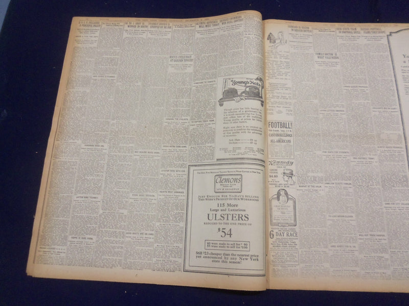 1920 DECEMBER 4 NEW YORK TIMES - MACSWINEY WIDOW HELD AT QUARANTINE - NT 8474