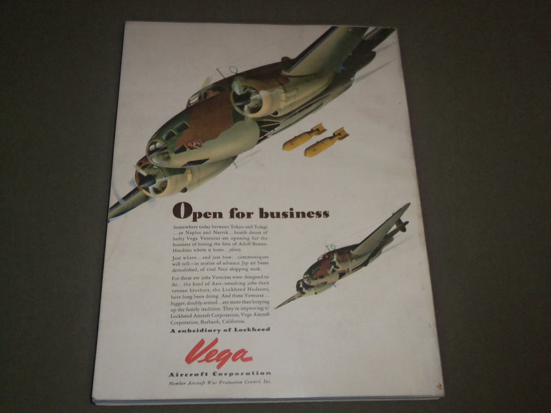 1943 FEBRUARY FLYING MAGAZINE - U. S. NAVAL AVIATION - AT WAR - J 2647