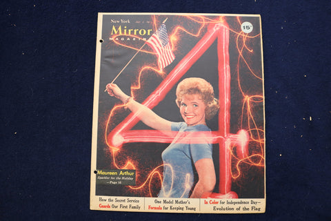 1961 JULY 2 NY MIRROR MAGAZINE - MAUREEN ARTHUR COVER - E 22273