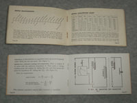 1942-1943 ALLIED RADIO CORPORATION MANUAL & DATA BOOK - LOT OF 2 - J 6339