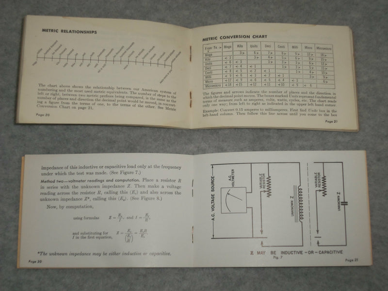 1942-1943 ALLIED RADIO CORPORATION MANUAL & DATA BOOK - LOT OF 2 - J 6339