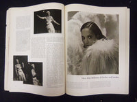 1935 DECEMBER VANITY FAIR MAGAZINE-ILLUSTRATED COVER, PHOTOS, ARTICLES - ST 3133