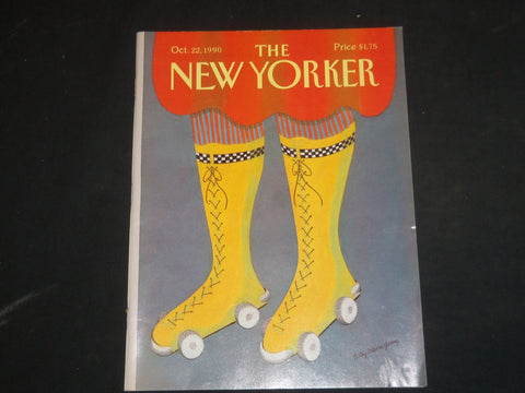 1990 OCTOBER 22 THE NEW YORKER MAGAZINE - ILLUSTRATED COVER - NY 1455