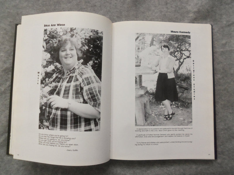 1983 COURTIER GEORGIAN COURT COLLEGE YEARBOOK - LAKEWOOD, NEW JERSEY - YB 3203