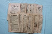 1878-1886 BALLOU'S MONTHLY MAGAZINE - LOT OF 14 - O 3977