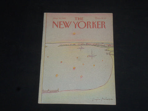 1982 AUGUST 30 THE NEW YORKER MAGAZINE - ILLUSTRATED COVER - NY 2205