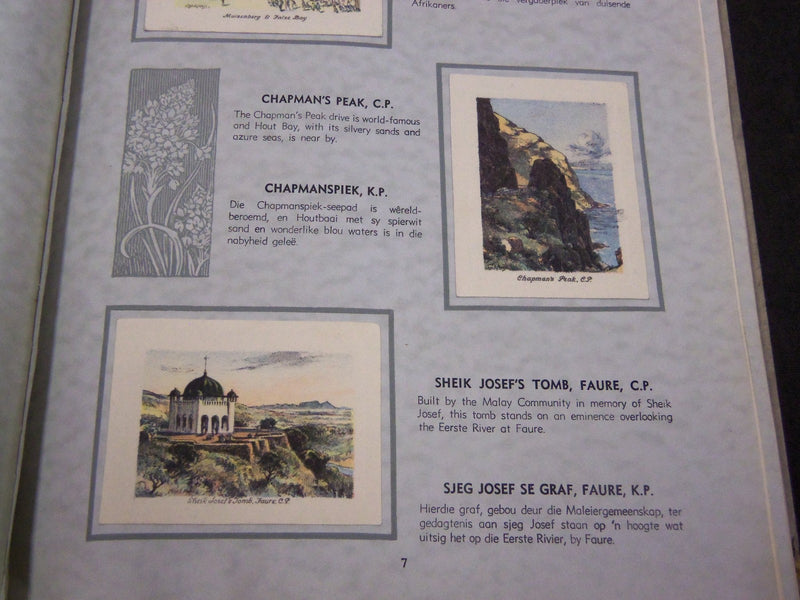 1930'S OUR LAND ONS LAND BY CHARLES PEERS TOBACCO CARDS ALBUM - KD 3388