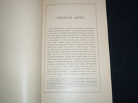 1880 THE CENTRAL SOCIETY IN WORCESTER BOOKLET - HISTORICAL SKETCH - J 8810