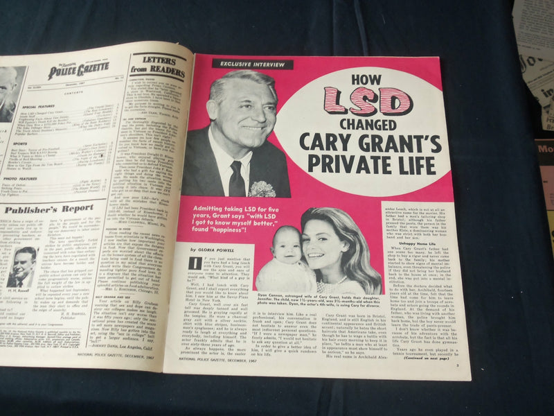 1967 DECEMBER THE NATIONAL POLICE GAZETTE MAGAZINE - SVETLANA STALIN - B 5731