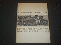 1956 CONTEMPORARY ARTS OF U.S. EXHIBITION PROGRAM - J 6393