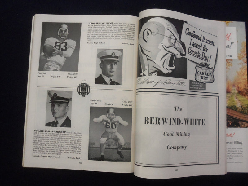 1956 DECEMBER 1 ARMY-NAVY FOOTBALL PROGRAM-MUNICIPAL STADIUM PHILADELPHIA- K 126
