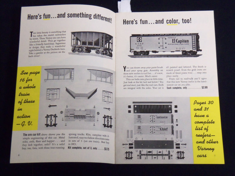 1950 MODEL LOCOMOTIVES AND ROLLING STOCK CATALOG - GORDAN VARNEY - J 8822
