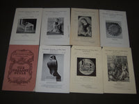 1940-1950 COLUMBUS GALLERY OF FINE ARTS MONTHLY BULLETINS LOT OF 58 - O 2674