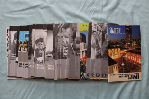 1999-2006 WALTER READE - LINCOLN CENTER PROGRAMS - LOT OF 29 - O 3938