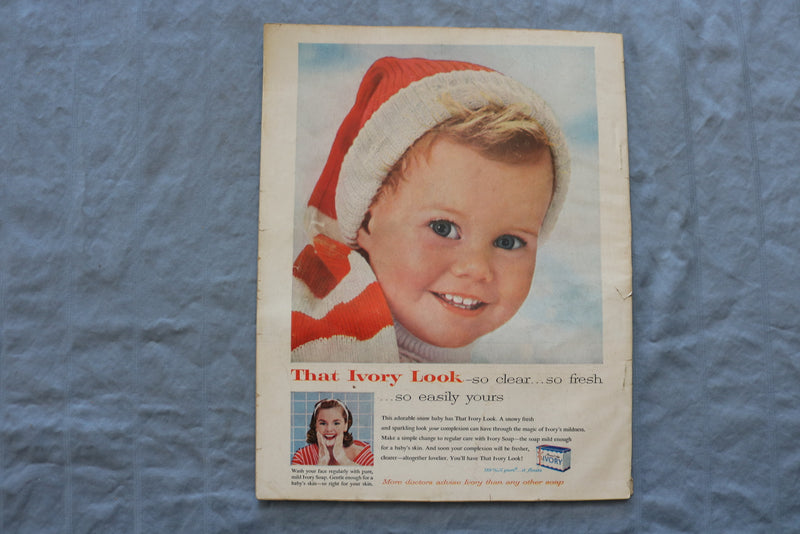 1957 DECEMBER PHOTOPLAY MAGAZINE - NATALIE WOOD & ROBERT WAGNER COVER - SP 1196E