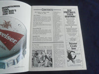 1988 OCT 22 FOOTBALL PROGRAM - WEST VIRGINIA UNIV VS BOSTON COLLEGE - SP 4686W