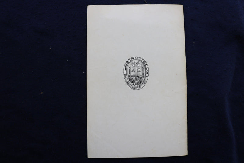 1952 MARCH HISTORICAL NEW HAMPSHIRE MAGAZINE - K 788
