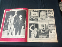 1964 FEBRUARY THE NATIONAL POLICE GAZETTE MAGAZINE - GERALDINE CHAPLIN - B 5723