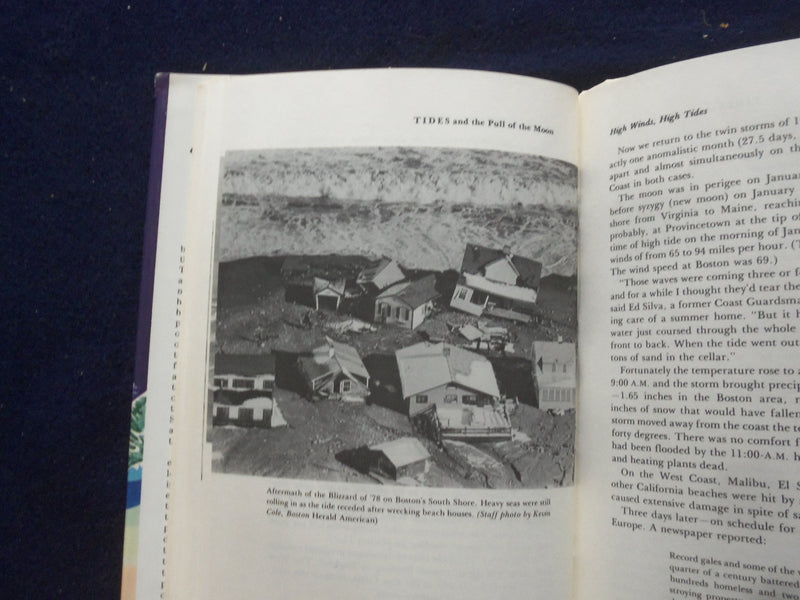1979 TIDES AND THE PULL OF THE MOON HARDCOVER BOOK BY FRANCIS E. WYLIE - KD 8398