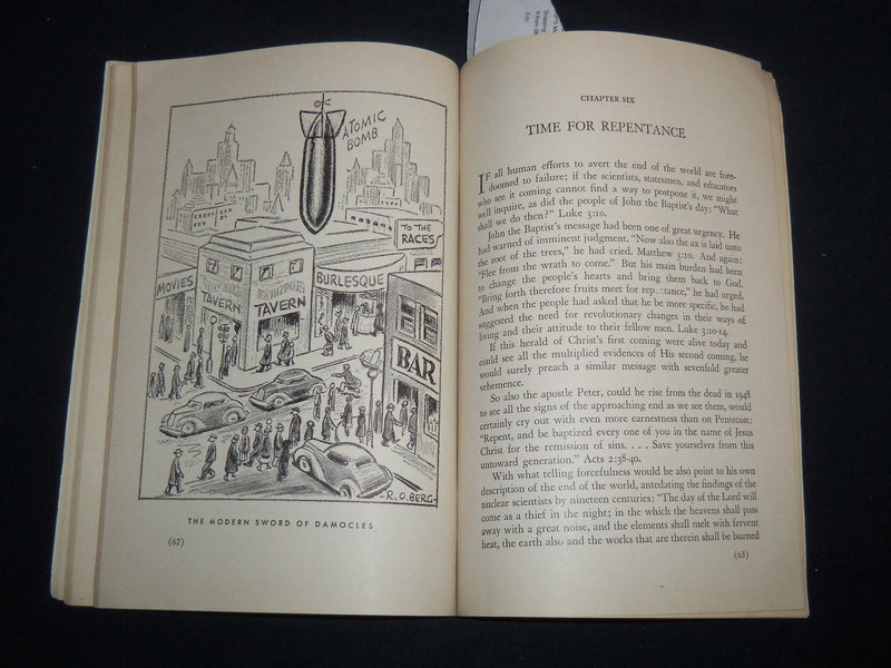 1948 TIME'S LAST HOUR SOFTCOVER BOOK BY ARTHUR MAXWELL - J 9295