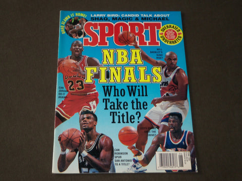 1993 JUNE SPORT MAGAZINE - NBA FINALS - MICHAEL JORDAN - SHAQ - CW 421