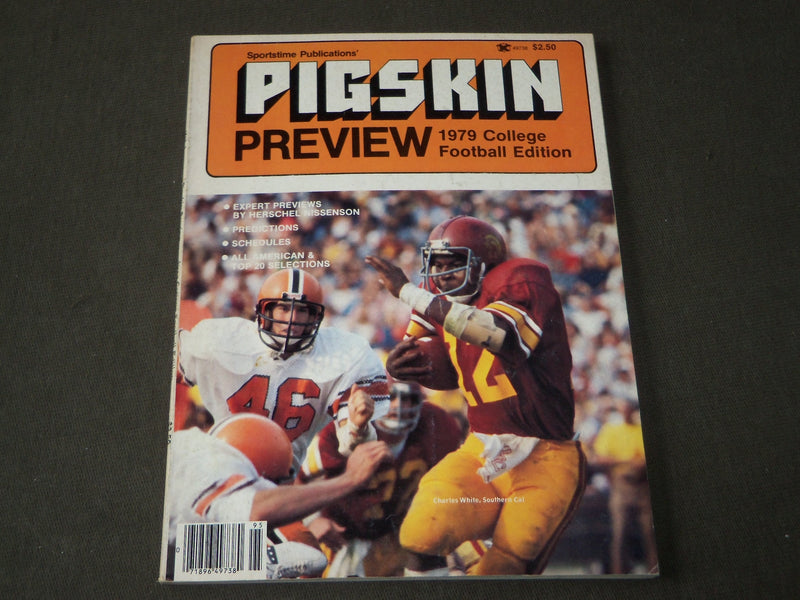 1979 PIGSKIN PREVIEW MAGAZINE - COLLEGE FOOTBALL EDITION - WHITE - CW 864