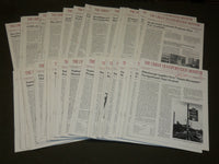1993-1996 THE URBAN TRANSPORTATION MONITOR MAGAZINE LOT OF 42 - O 3259
