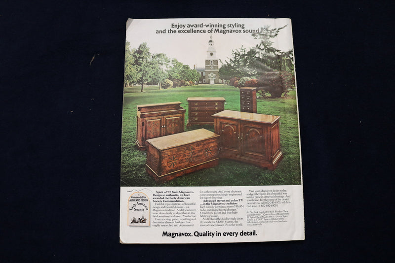 1975 OCT BETTER HOMES AND GARDENS MAGAZINE - DESSERTS COVER - E 11623