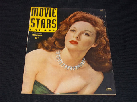 1944 SEPTEMBER MOVIE STARS PARADE MAGAZINE - SUSAN HAYWARD COVER - E 13883