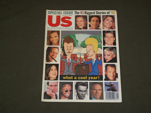 1991 JANUARY US MAGAZINE - BEVIS AND BUTTHEAD COVER - B 3906