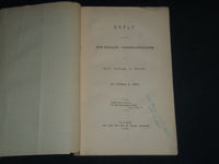 1861 NEW-ENGLAND CONGREGATIONALISM OF DANIEL WHITE REPLY BOOK - J 4493
