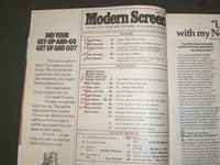 1976 APRIL MODERN SCREEN MAGAZINE - BURT REYNOLDS & LAUREN HUTTON COVER - M 252