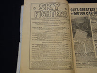 1937 JULY SKY FIGHTERS PULP MAGAZINE - NORTH SEA NIGHTMARE - ST 998R