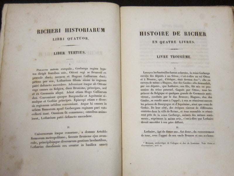 1845 RICHER HISTOIRE DE SON TEMPS BY J. GUADET FRENCH TOME DEUXIEME - KD 36