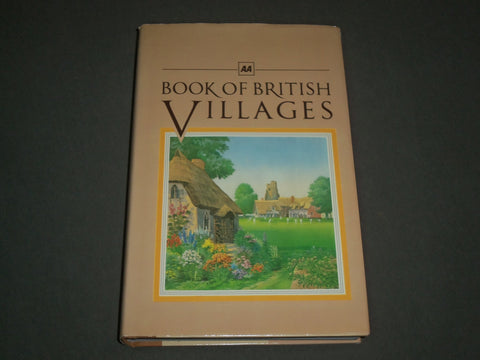 1980 BOOK OF BRITISH VILLAGES HARDCOVER - NICE PHOTOS - I 1297