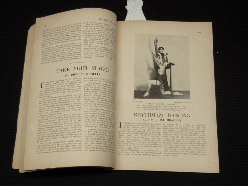 1942 DECEMBER THE DANCING TIMES MAGAZINE - ANTON DOLIN - K 541