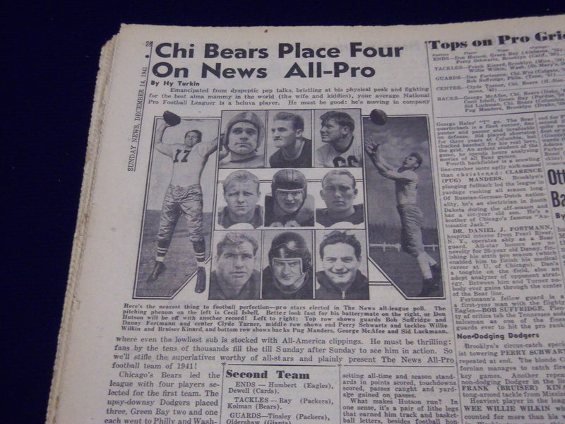 1941 DEC 14 NEW YORK DAILY NEWS - DEFENSE GRAVY DUE FOR CAPITOL EXPOSE - NP 1926
