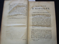 1808 HISTOIRE D'ESPAGNE BY P. C. BRIAND VOLUME NO. 3 - FRENCH - KD 7671