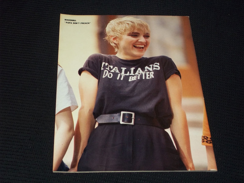 1987 MODERN SCREEN SPECIAL MADONNA MAGAZINE NICE COVER - E 16926