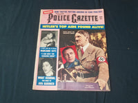 1960 APRIL THE NATIONAL POLICE GAZETTE MAGAZINE - ADOLF HITLER - B 5697