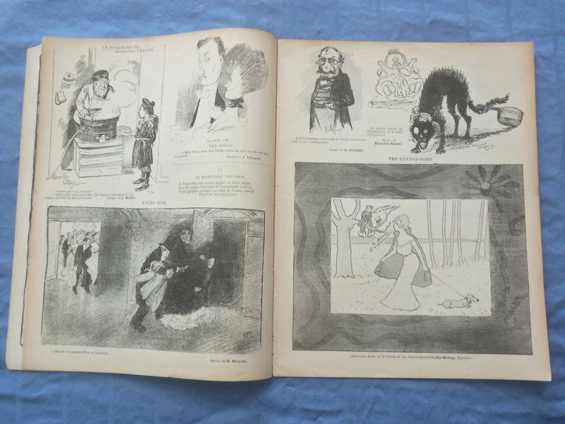 1900 FEB 3 LE SOURIRE MAGAZINE - ILLUSTRATED COMEDY - FRENCH TEXT - SP 4864D