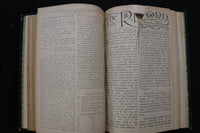 1876-1907 PARK COLLEGE RECORD WEEKLY RECORD HARDCOVER BOOKS - 6 VOLUMES -KD 9575